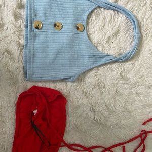 FLASH SALE 2 for price of 1 tube top & crop top